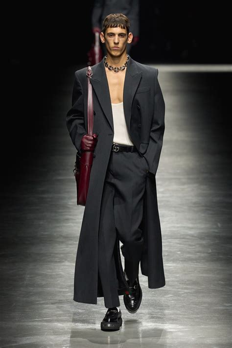 gucci sfilata autunno inverno 2015 uomo|La collezione Uomo Autunno Inverno 2015. .